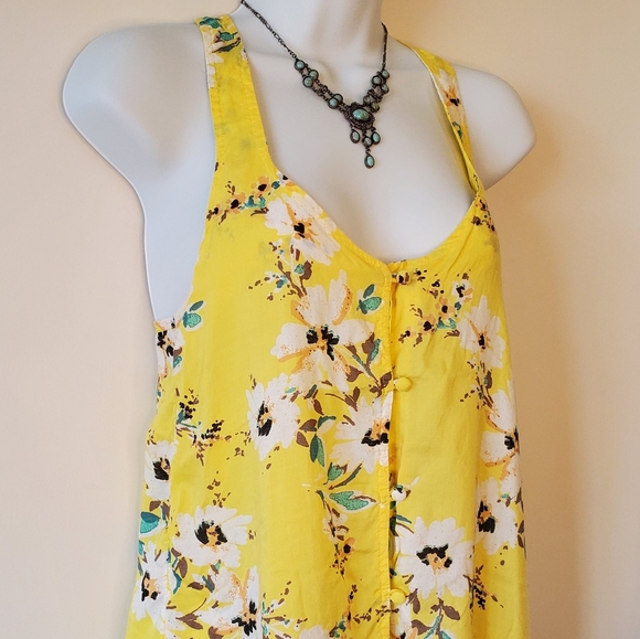 🔥3/$30 O'neill Floral Sleeveless Blouse - Picture 5 of 8